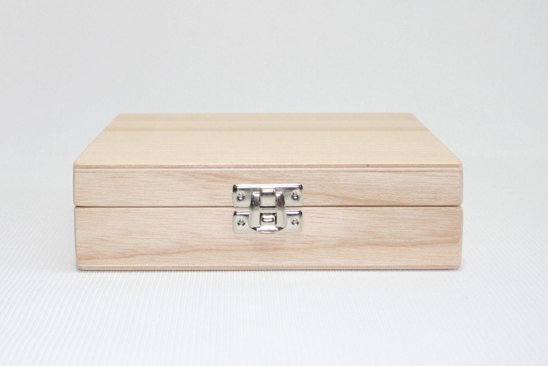Wooden CD Box / Keepsake Box / CD Gift Box / CD Storage Box