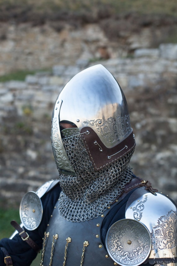 20% DISCOUNT Helm Knight of Fortune Medieval