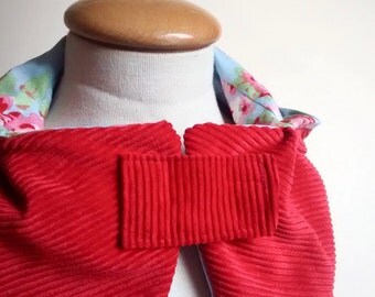 Little Red Riding Hood cape - costume - cloak - flower girl cape - bridesmaid - age 4 - 6