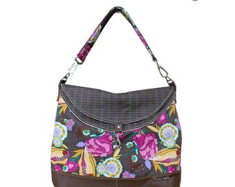 The Hippo Hobo - PDF Sewing Pattern - Instant download, Handbag, Shoulder Bag, Hobo Bag Pattern