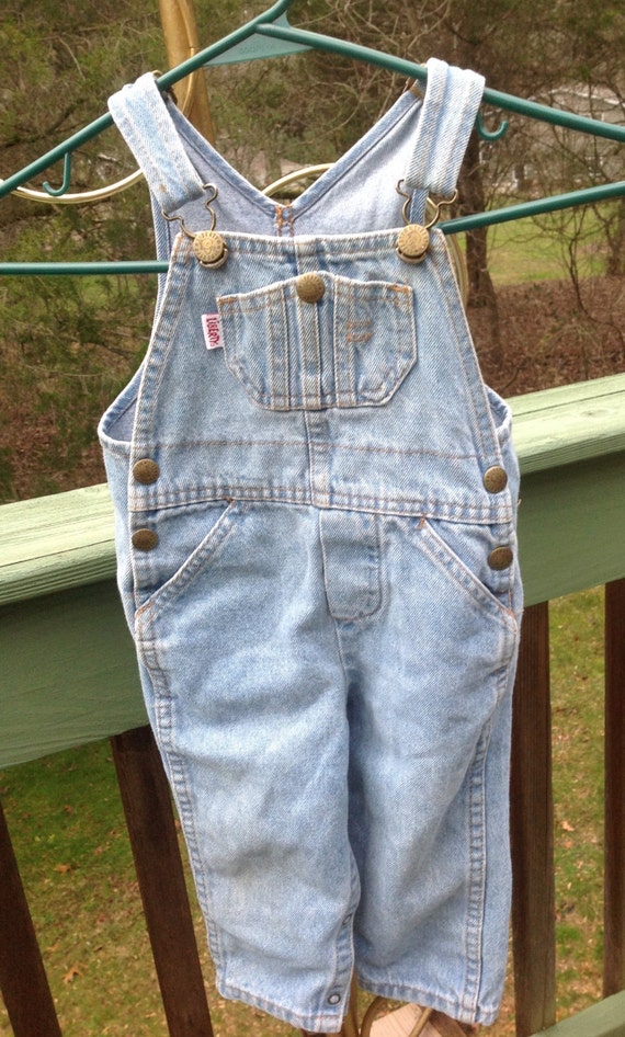 Liberty Overalls Coveralls Size 18 Months Boys Red Bandana