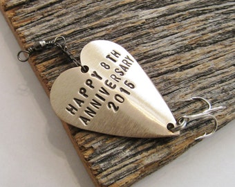 8th Anniversary Gift for Men Bronze Anniversary Gift for Him Traditional 8th Wedding Anniversary Gift for Husband Wedding Gift Personalized