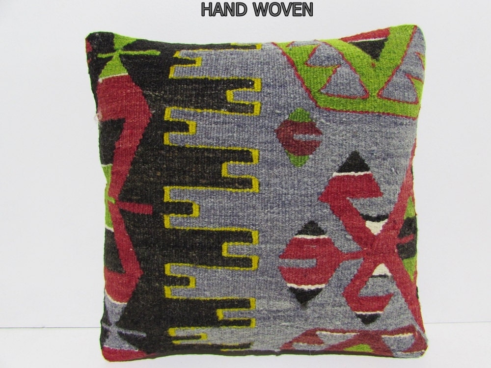 kilim pillow designer pillow sham indie pillow case kilim
