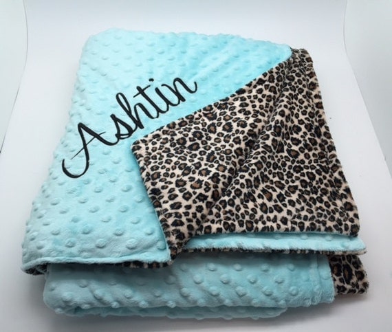 Personalized blanket adult monogrammed throw blanket