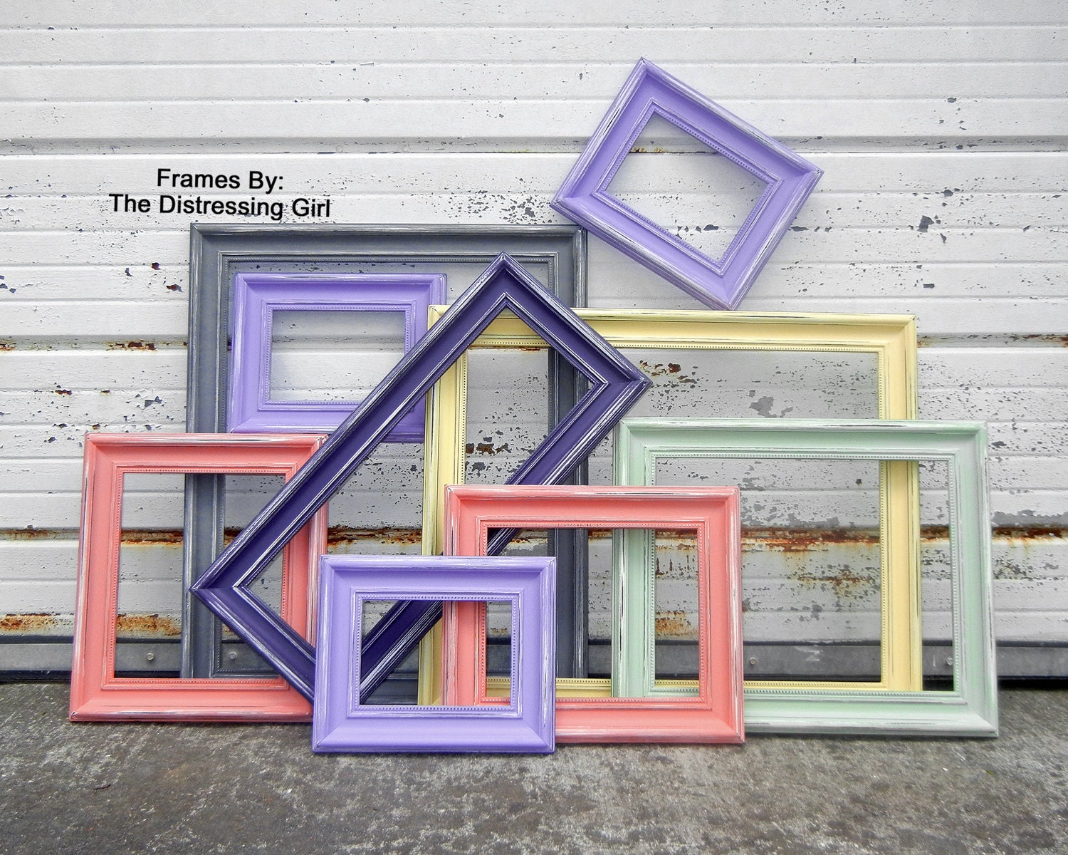 Frame 24x36 2 Thick Picture Frame Shabby chic You