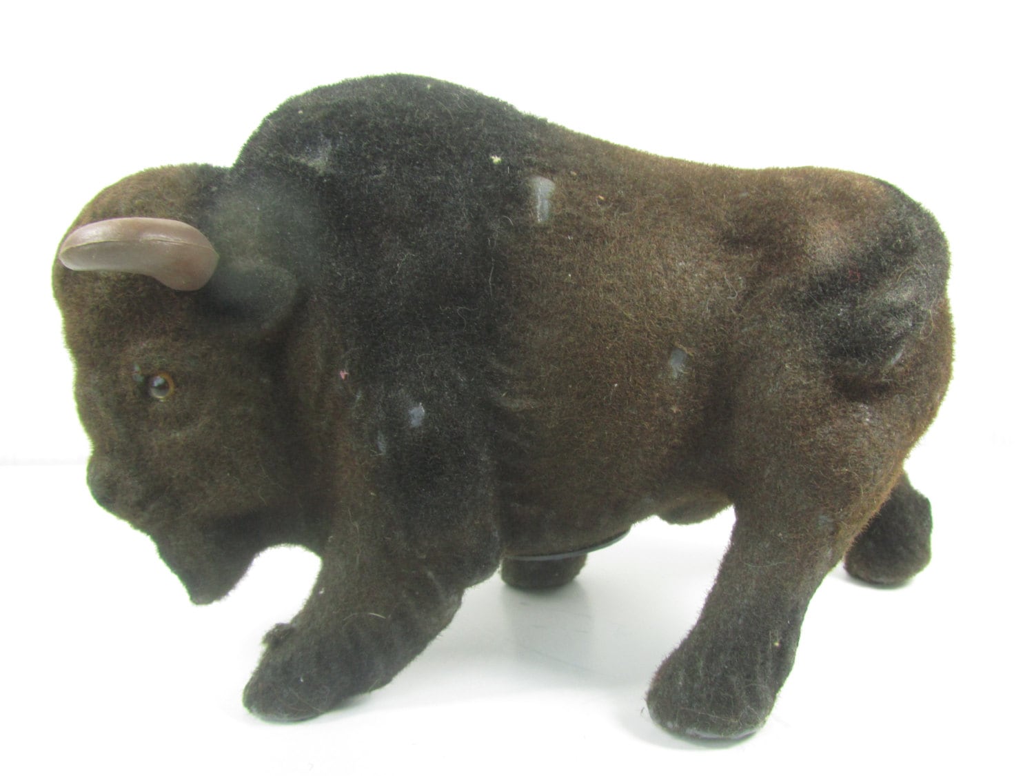 Money bankVintage toy buffalowildlife western buffalo