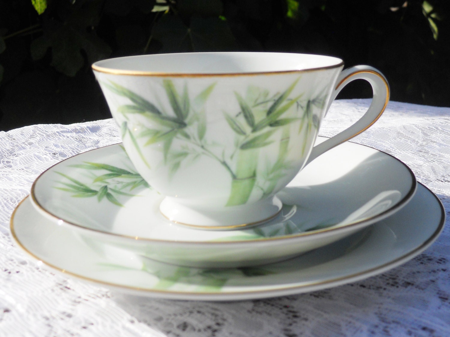 Noritake Nippon Toki Kaisha Bamboo Tea Cup by DimitrijNigodoff
