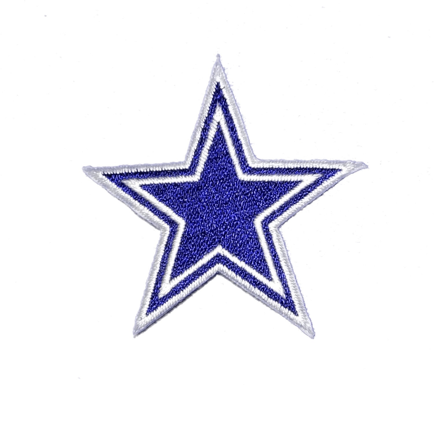 The Dallas Cowboys STAR Iron On Patch 2.125 by StarlitnightPatches