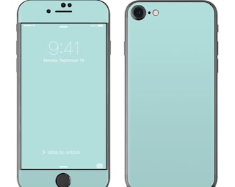Solid Mint - iPhone 7/7 Plus Skin - Sticker Decal