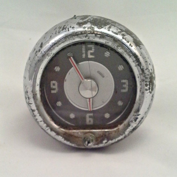 Antique Vintage Automotive Dashboard Clock by VintageRelics802