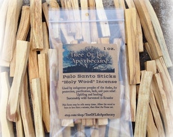 Palo Santo "Holy Wood" 1 oz. bag