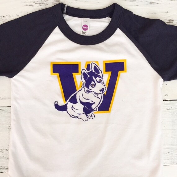 Husky pup toddler shirt. American Apparel by Sweetpeaandboy