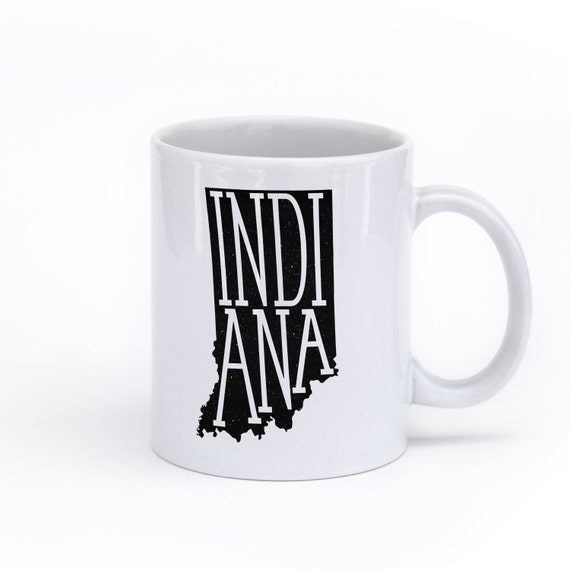 Indiana State 11oz. Coffee Mug Multiple Color Options