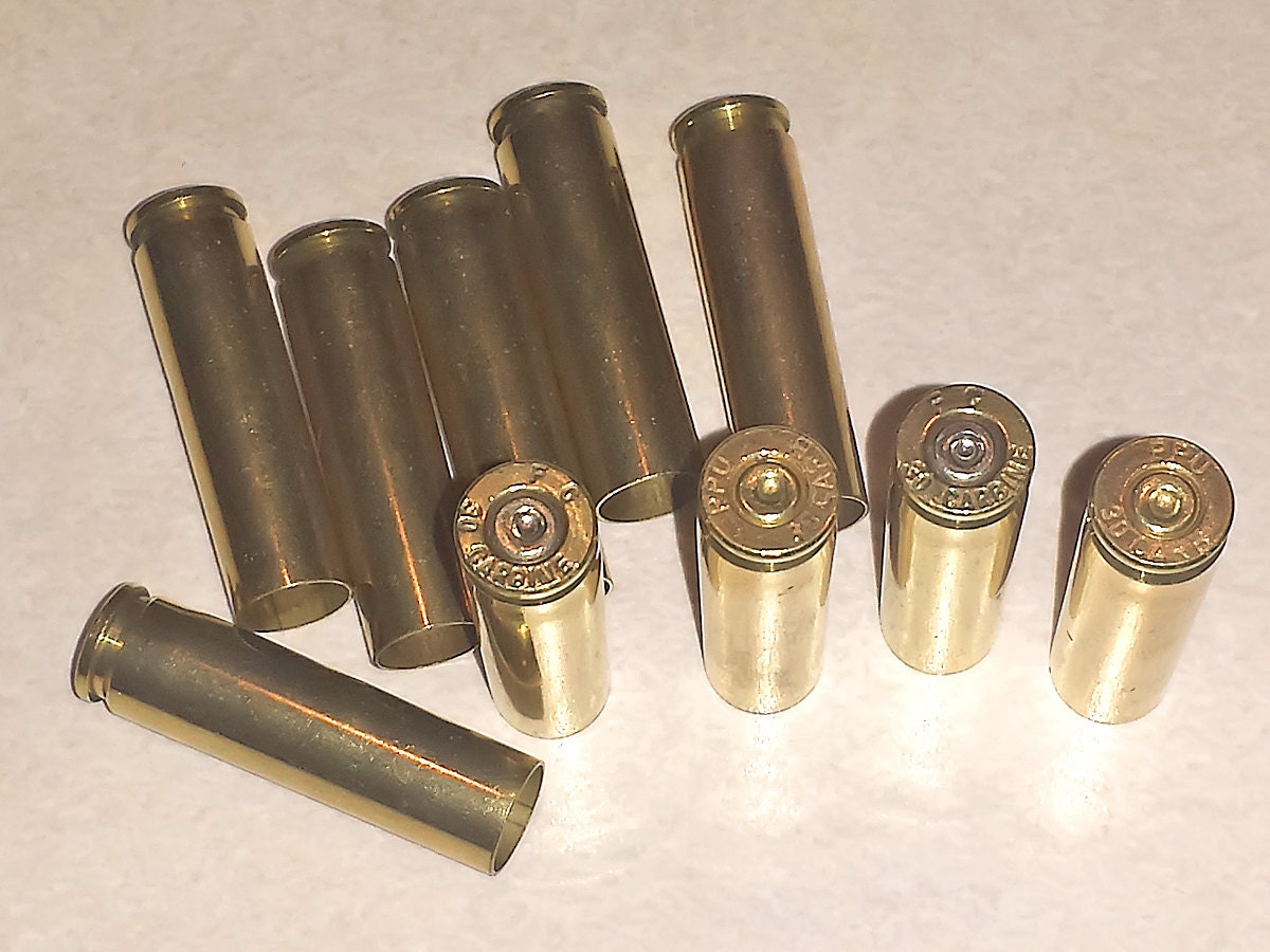 30 Carbine Brass Empty Shell Casings for Craft or Art Creation