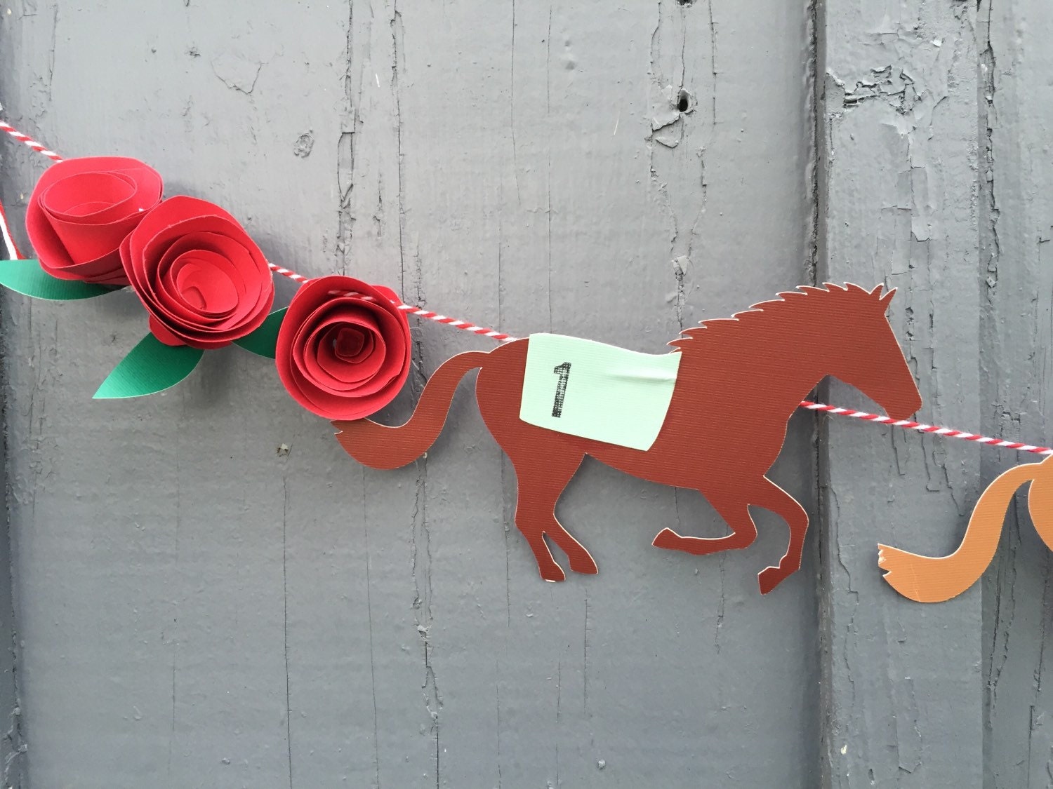 Kentucky DERBY garland horses & roses kentucky by thekindpilot