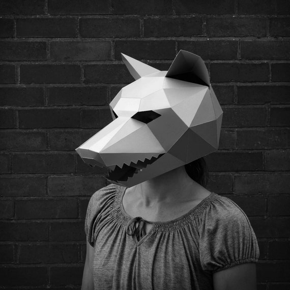 Wolf Mask Make your own with this simple PDF Download