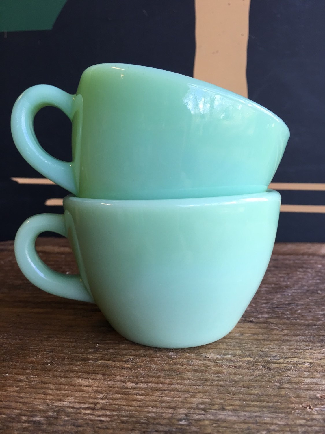 Fire King RestaurantWare Ultra Thick & Heavy Jadeite Cup