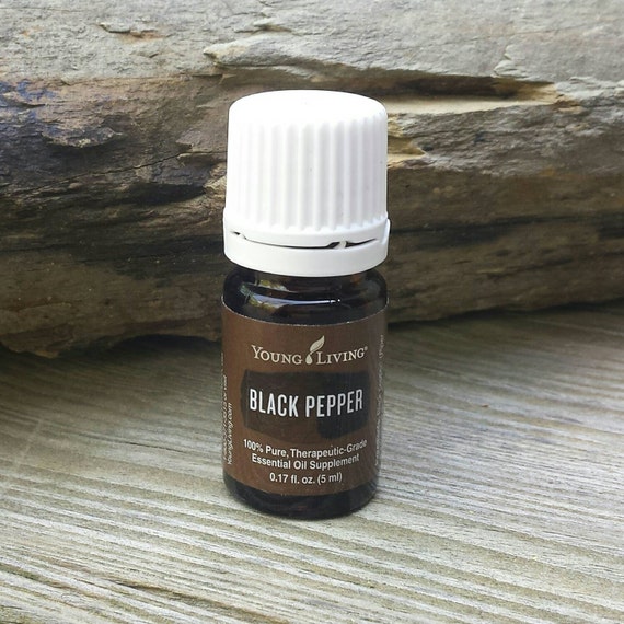 Black Pepper Essential Oil Young Living by SalvagedChicDesign