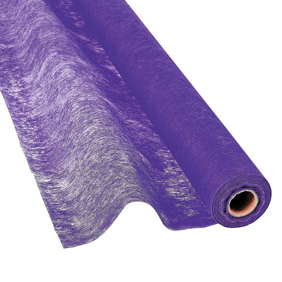 Purple Gossamer Fabric Roll 100 Ft By 3 Ft For Wedding Aisle