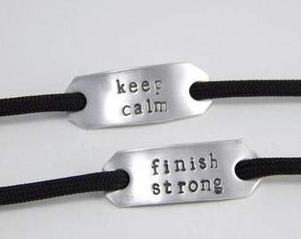 Shoe Tags - Running Accessories - Shoe Accessories - Running Gifts - Marathon Gift - Workout Jewelry - Cross Country - Track And Field