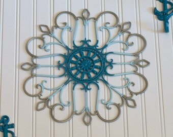 Beautiful Ombre Metal Wall Art. Wall Decor. Wall Hanging. Metal Wall Decor. Metal Decor. Wall Art. Metal Art.