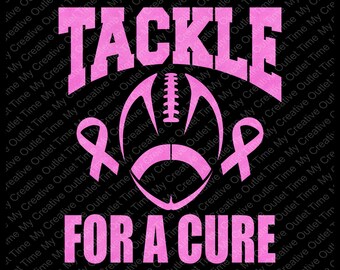 Pink ribbon football | Etsy