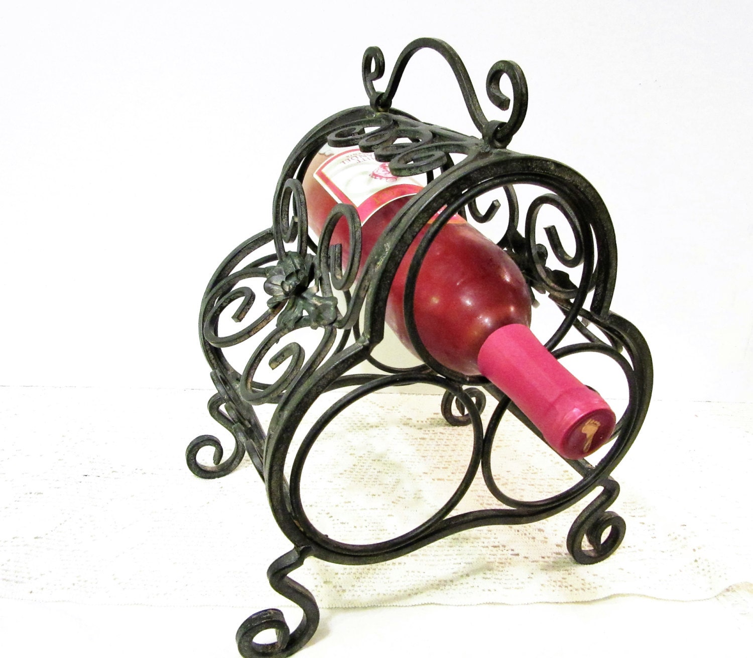 Metal Wine Rack Cast Iron Wine Rack Vintage