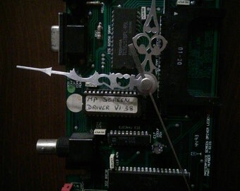 Screen Driver : Recycled Circuit Board Clock