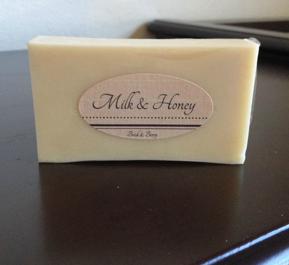 Milk and Honey Soap by BrickandBerry on Etsy