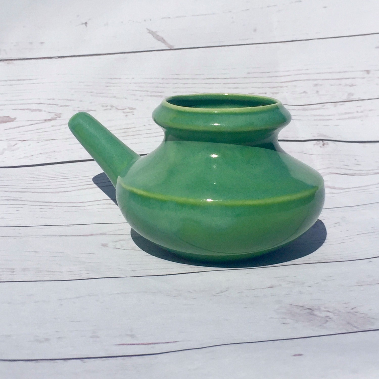 3 color Ceramic Neti Pot Lead and BPA free Exclusively