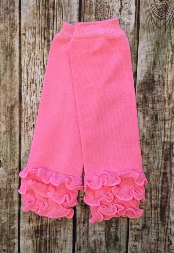 Baby Leg Warmers Pink Leg Warmers Baby Leggings by BellaPiccoli