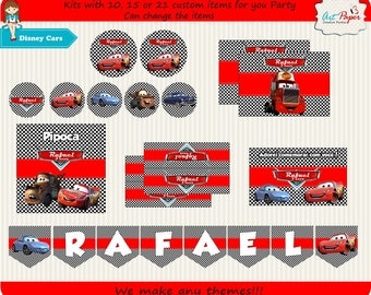 disney cars party printables – Etsy