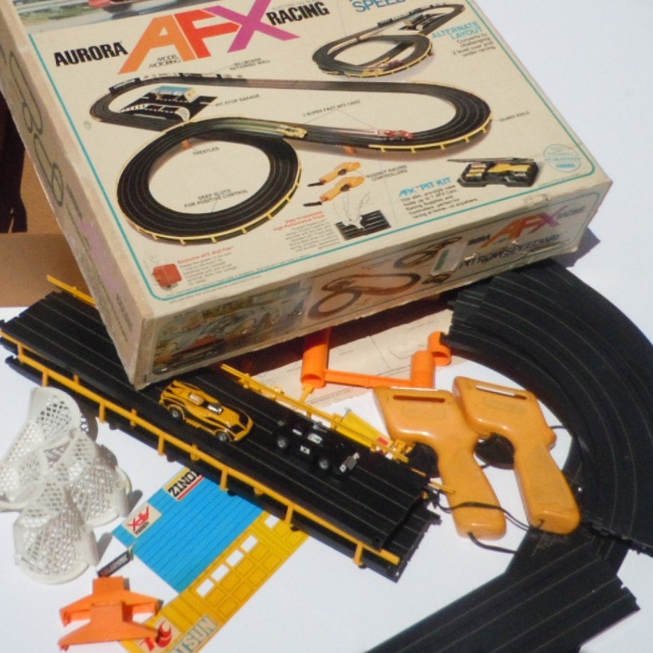 vintage slot car sets