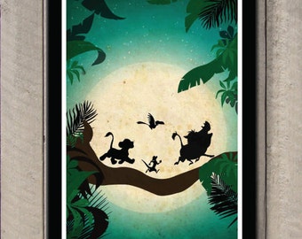 Disney movie poster - The Lion King