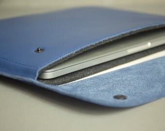 MacBook 13"3 pro case bag for macbook pro 13 sleeve wool felt laptop cover leather laptop sleeve leather macbook briefcase lined macbook