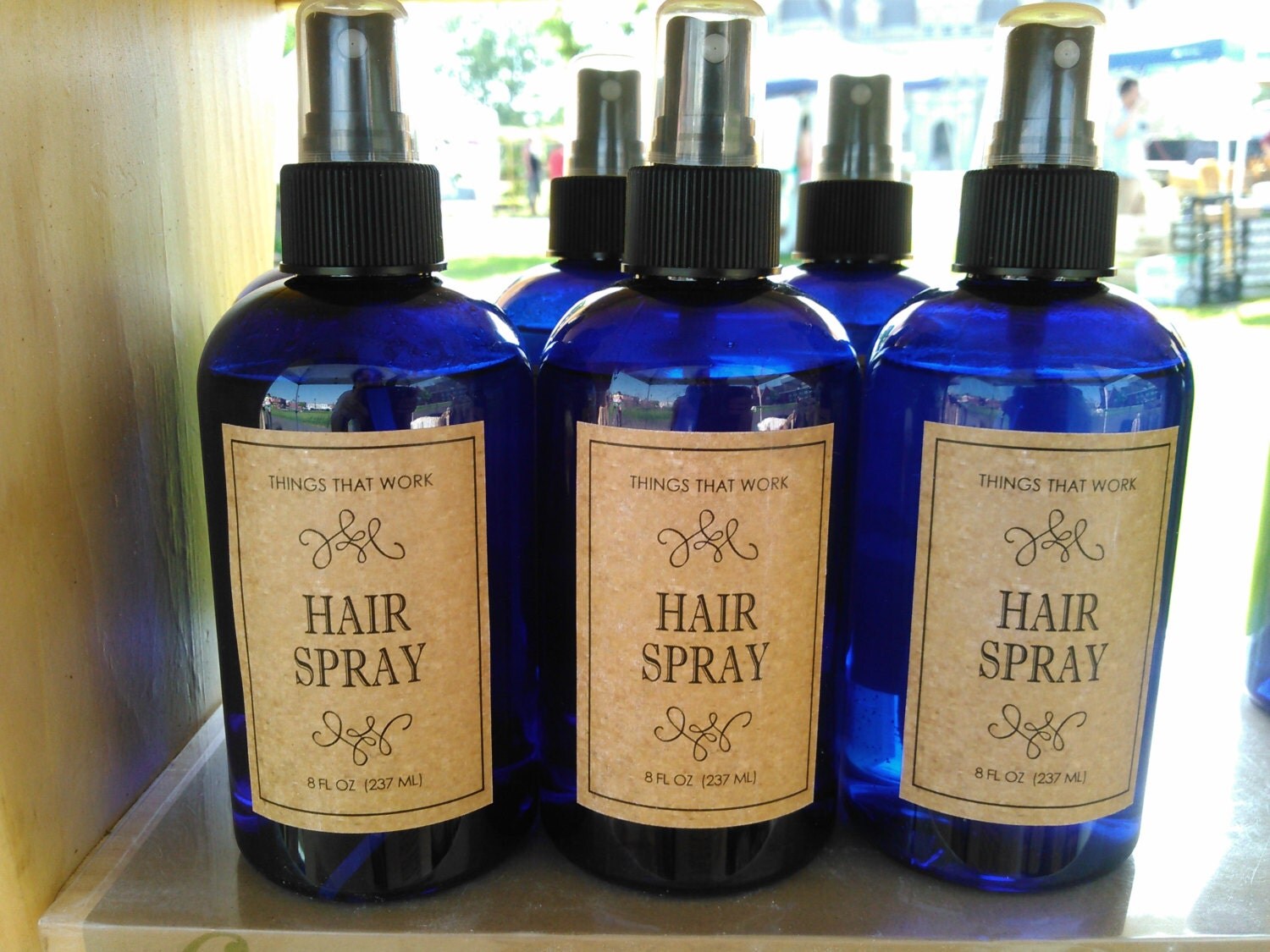 Natural NonAerosol Hair Spray by ThingsThatWork on Etsy
