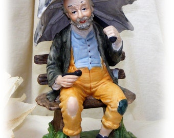 HOBO ON A BENCH . . By Kenny LeCroy
