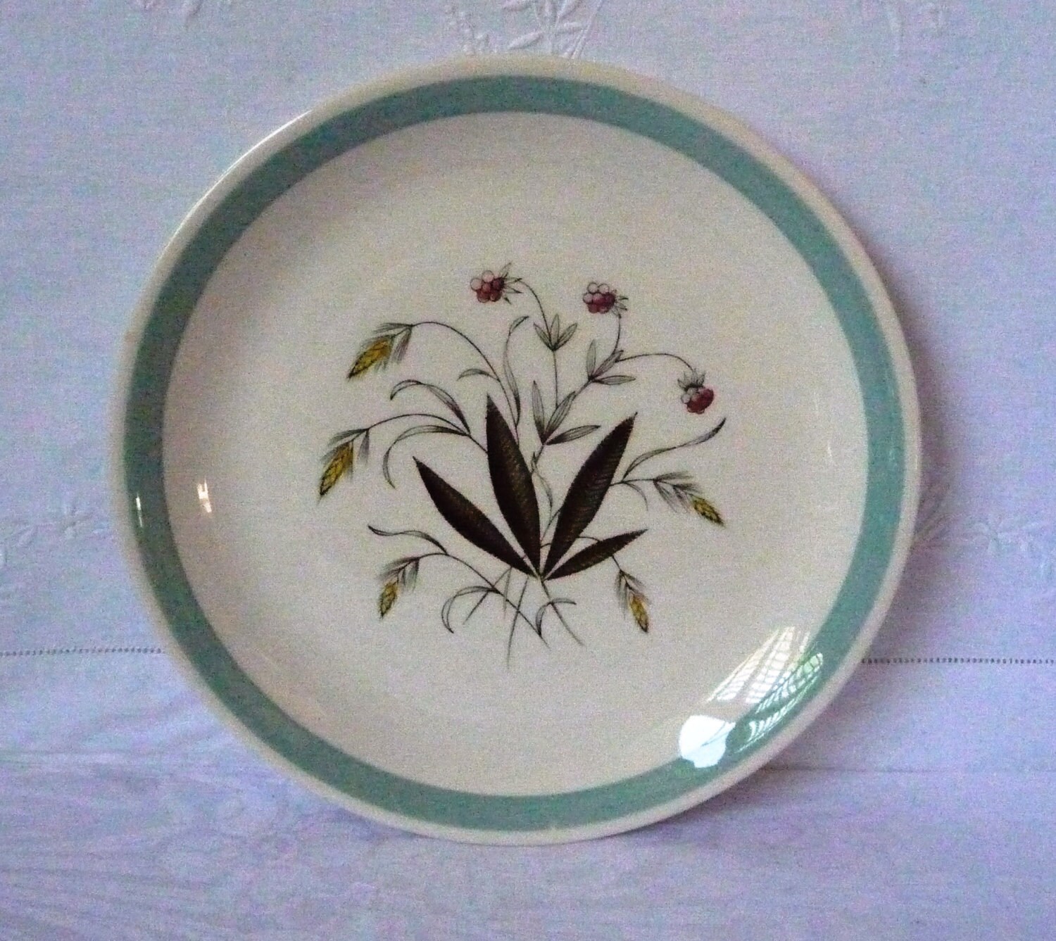 Alfred Meakin 'Hedgerow' Plate 9 1950s