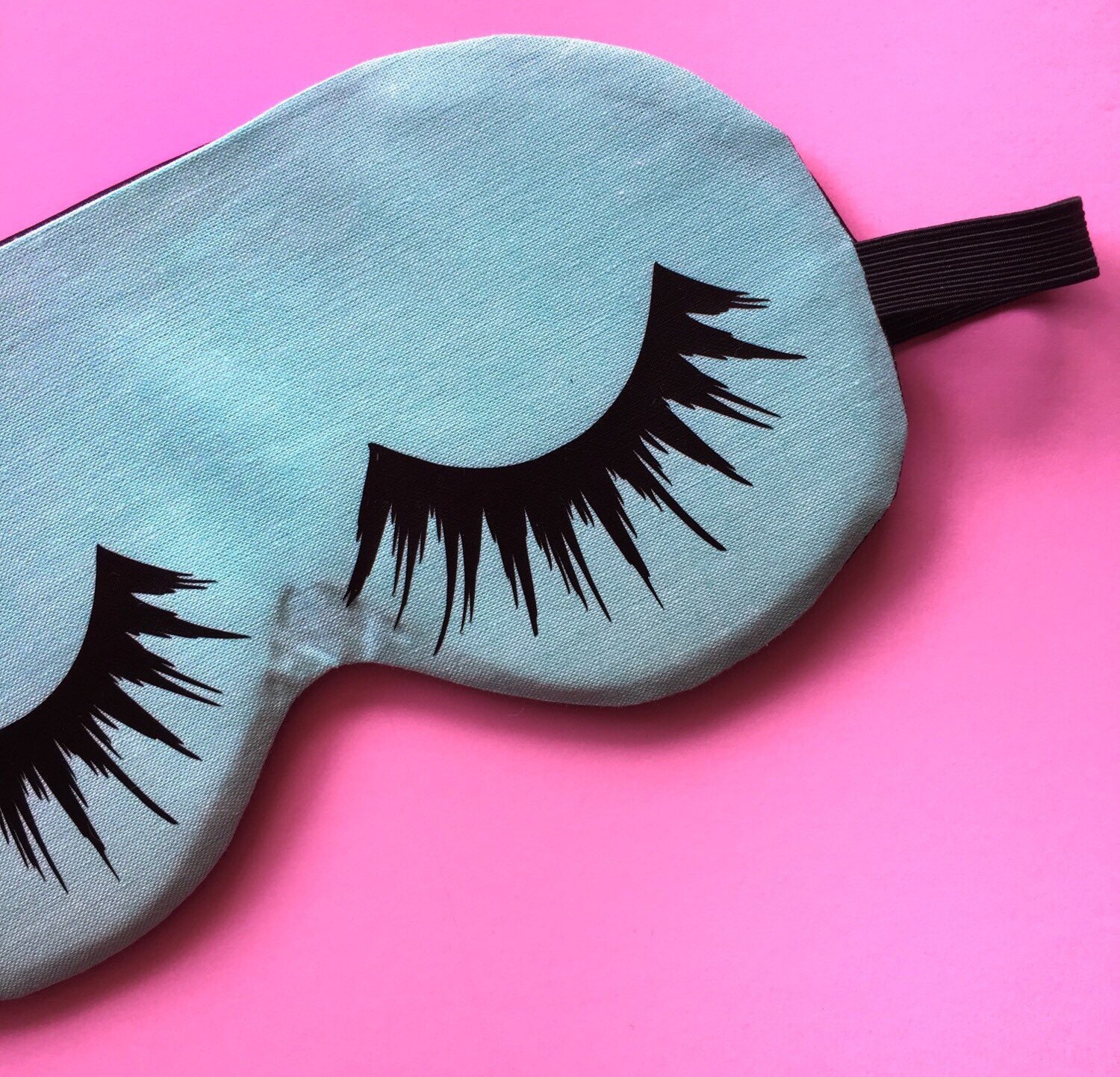 E6 Eyelash Eye Mask Eyelash Sleep Mask by TheCoutureKitten on Etsy