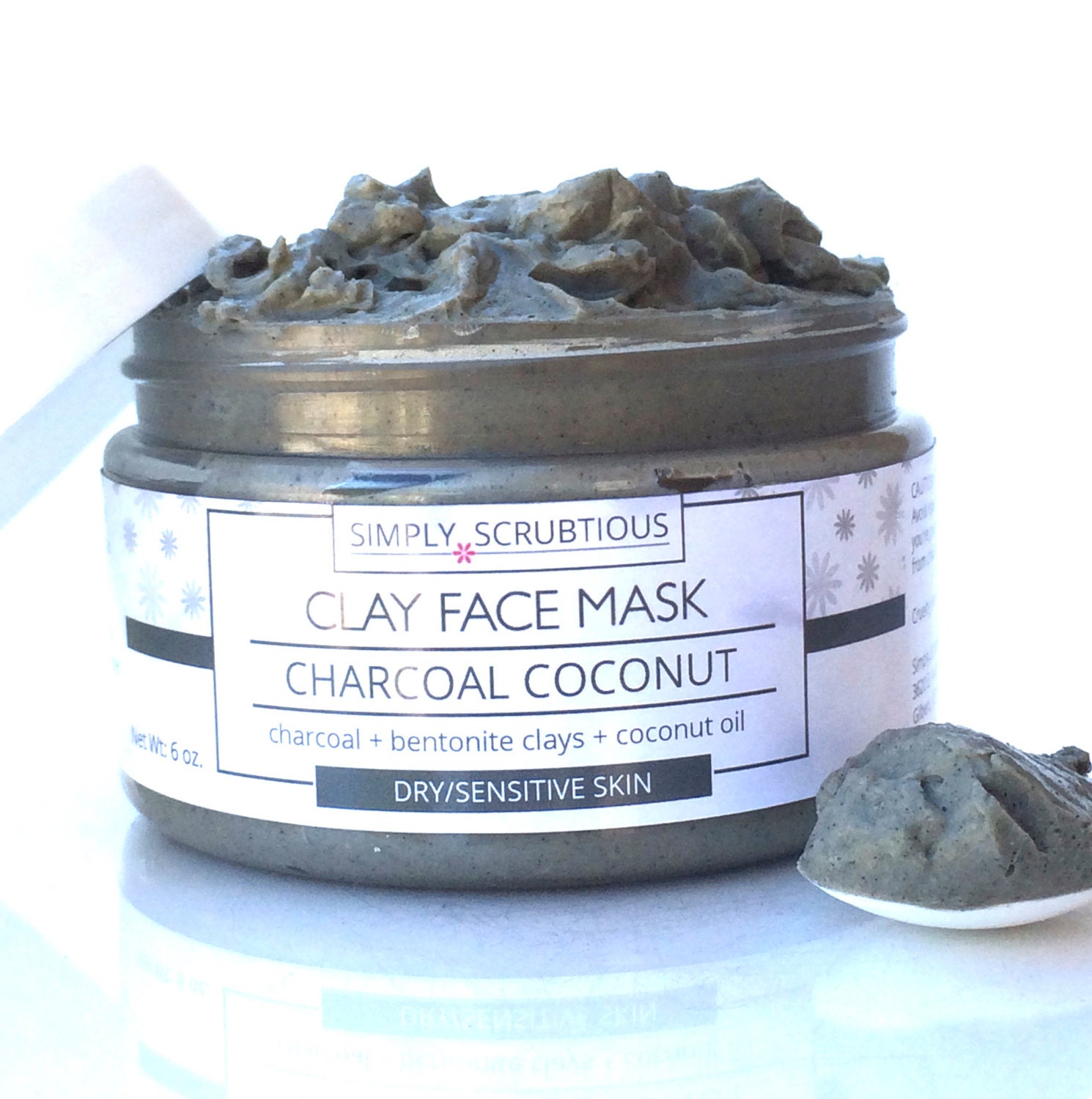 ACTIVATED CHARCOAL Clay Face MaskFacial by