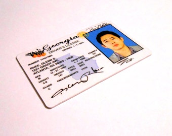 The Walking Dead - GLENN RHEE - Steve Yeun - ID Card / License
