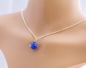Bluebell 3-flower Dress Pendant Necklace in Sterling Silver – Sheila Fleet Jewellery