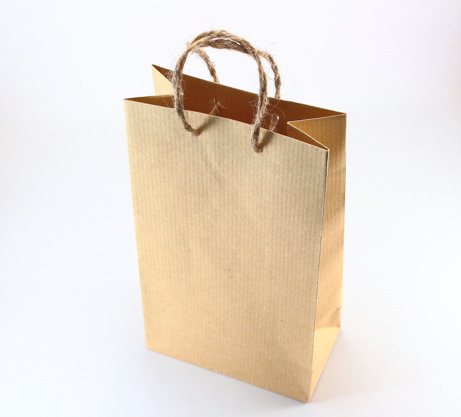 Download 50 Kraft Paper Gift Bags Burlap Twine Cotton Rope handles