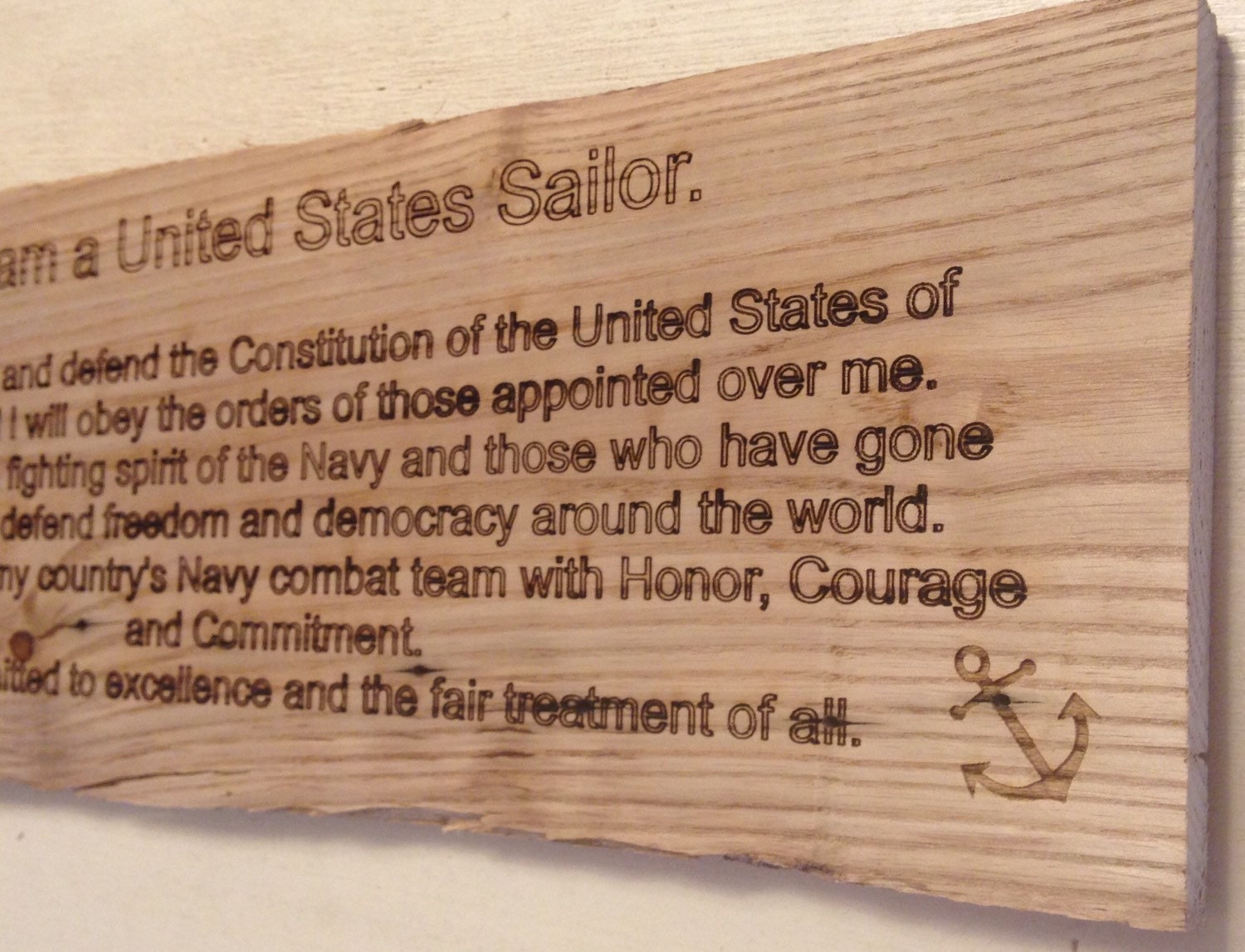 The sailor's Creed by AndersonsCountryCrnr on Etsy