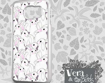 Bunnies Galaxy Case - Galaxy s6 case, Galaxy s5 case, Galaxy s4 case, Samsung S8 plus, Galaxy Note 4 case, Galaxy bunny case, rabbit