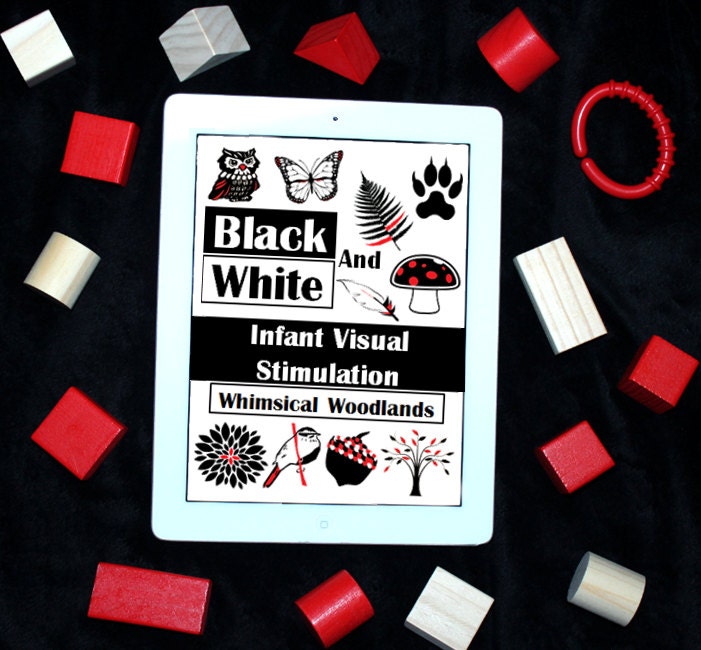 Black and White Infant Visual Stimulation Digital eBook PDF