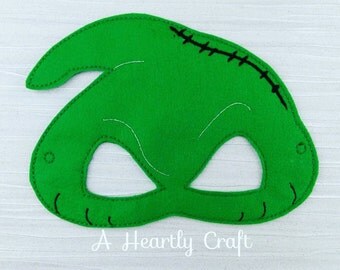 Oogie Mask - Oogie Costume - Pretend Play - Dress Up - Party Favor - Halloween Costume