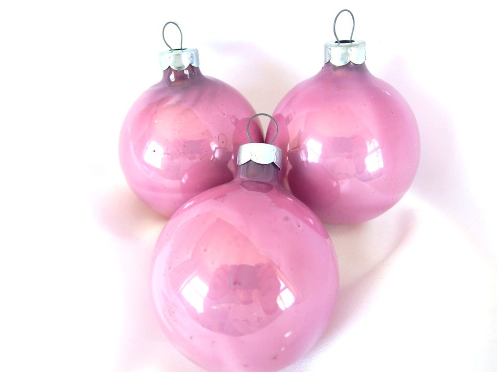 3 vintage christmas holiday ornaments lavender ornaments 3 vintage christmas holiday ornaments lavender ornaments