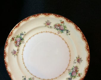 Occupied Japan, Meito China Floral Plate