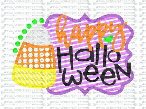 Download SVG DXF EPS cutting file Candy corn svg Happy Halloween